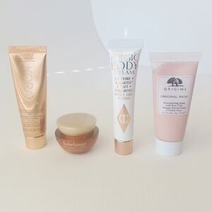 Charlotte Tilbury, Sulwasoo, Kora Organics, Origins
